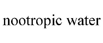 NOOTROPIC WATER