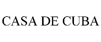 CASA DE CUBA