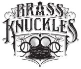 BRASS KNUCKLES LOS ANGELES EST 1996