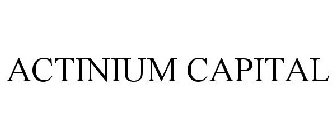 ACTINIUM CAPITAL