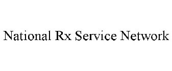 NATIONAL RX SERVICE NETWORK