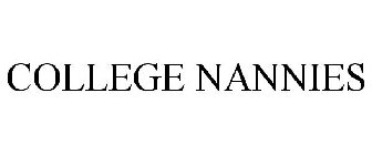 COLLEGE NANNIES