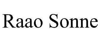 RAAO SONNE
