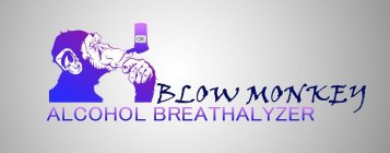 BLOW MONKEY ALCOHOL BREATHALYZER