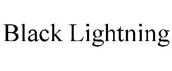 BLACK LIGHTNING
