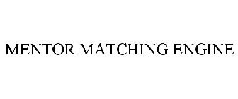 MENTOR MATCHING ENGINE