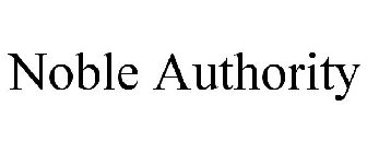 NOBLE AUTHORITY