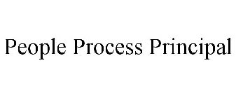 PEOPLE PROCESS PRINCIPLE