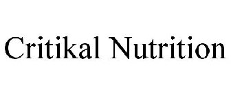 CRITIKAL NUTRITION