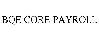 BQE CORE PAYROLL