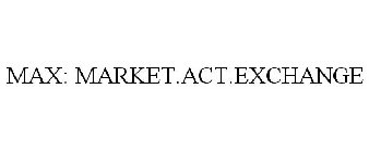 MAX: MARKET.ACT.EXCHANGE