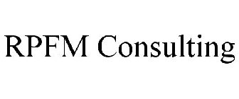 RPFM CONSULTING