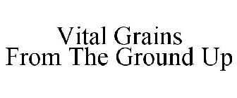 VITAL GRAINS FROM THE GROUND UP