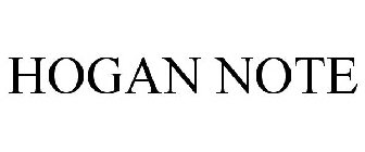 HOGAN NOTE