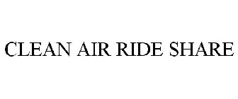 CLEAN AIR RIDE SHARE