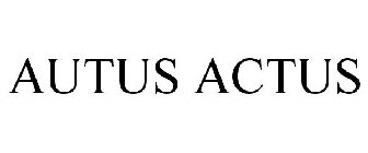 AUTUS ACTUS