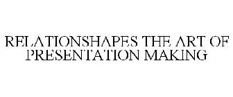 RELATIONSHAPES THE ART OF PRESENTATION MAKING