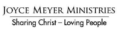 JOYCE MEYER MINISTRIES SHARING CHRIST -LOVING PEOPLEOVING PEOPLE