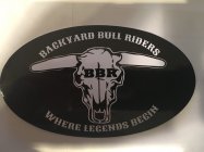 BBR BACKYARD BULL RIDERS WHERE LEGENDS BEGIN