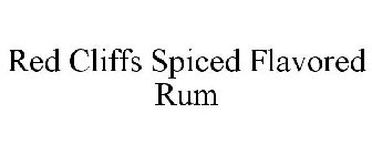 RED CLIFFS SPICED FLAVORED RUM