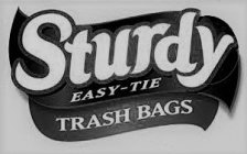 STURDY EASY-TIE TRASHBAG