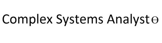 COMPLEX SYSTEMS ANALYST
