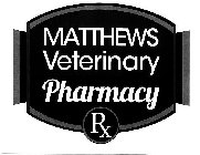 MATTHEWS VETERINARY PHARMACY RX