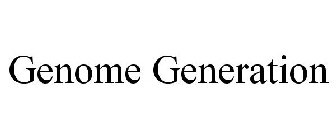 GENOME GENERATION