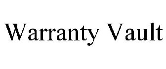 WARRANTY VAULT