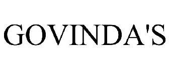 GOVINDA'S