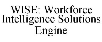 WISE: WORKFORCE INTELLIGENCE SOLUTIONS ENGINE