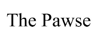 THE PAWSE