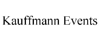 KAUFFMANN EVENTS