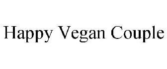 HAPPY VEGAN COUPLE