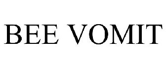 BEE VOMIT