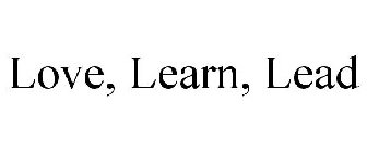 LOVE, LEARN, LEAD