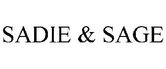 SADIE & SAGE