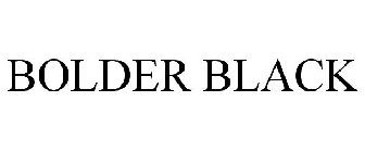 BOLDERBLACK