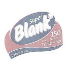 SUPER BLANK O TOALLAS NATURALES TRIPLE HOJA