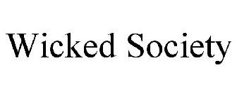 WICKED SOCIETY