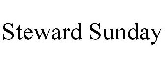 STEWARD SUNDAY