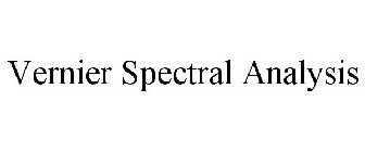 VERNIER SPECTRAL ANALYSIS