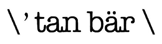 \ ' TAN B¿R \