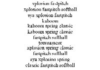 XPLOSION FASTPITCH XPLOSION FASTPITCH SOFTBALL SYA XPLOSION FASTPITCH KABOOM KABOOM SPRING CLASSIC KABOOM SPRING CLASSIC FASTPITCH SOFTBALL TOURNAMENT XPLOSION SPRING CLASSIC FASTPITCH SOFTBALL SYA XP