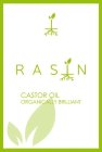 RASIN CASTOR OIL ORGANICALLY BRILLIANT