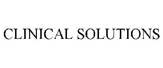 CLINICAL SOLUTIONS