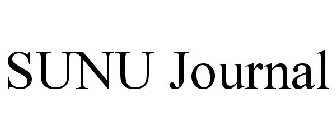 SUNU JOURNAL