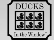 DUCKS IN THE WINDOW