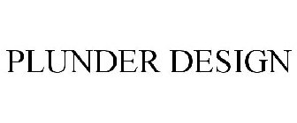 PLUNDER DESIGN