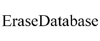 ERASEDATABASE